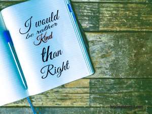Read more about the article Love knows more than Right